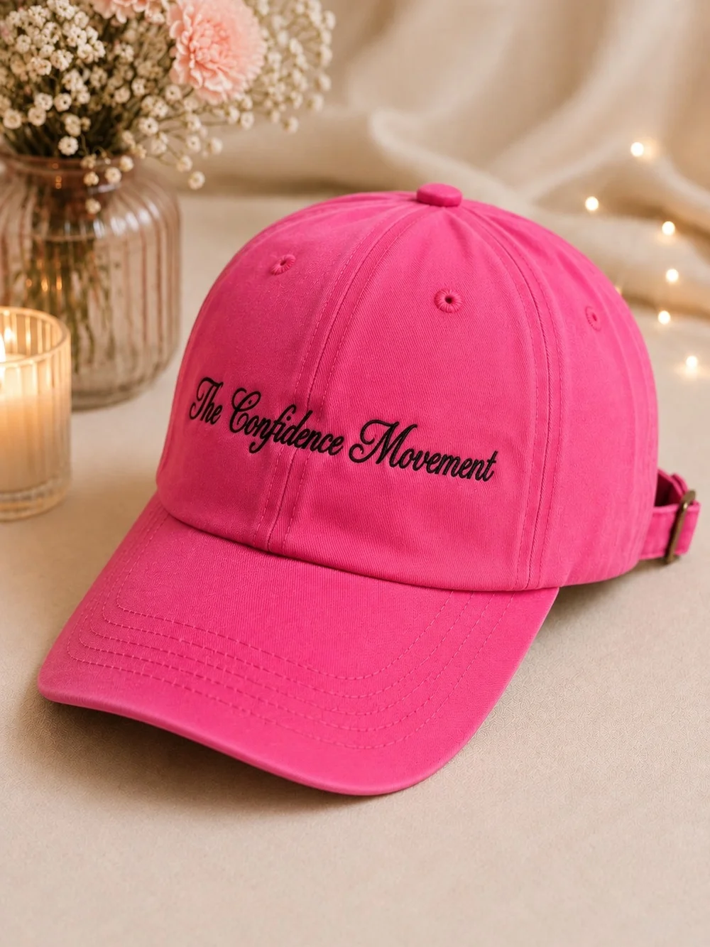 The Confidence Movement Adjustable Embroided Dad Cap
